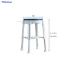 Tlhottop Bath Stool With Padded Rotating Seat Round Bath Stool With Adjustable  Showering for Elderly Seniors or Injured YJ-2053 6