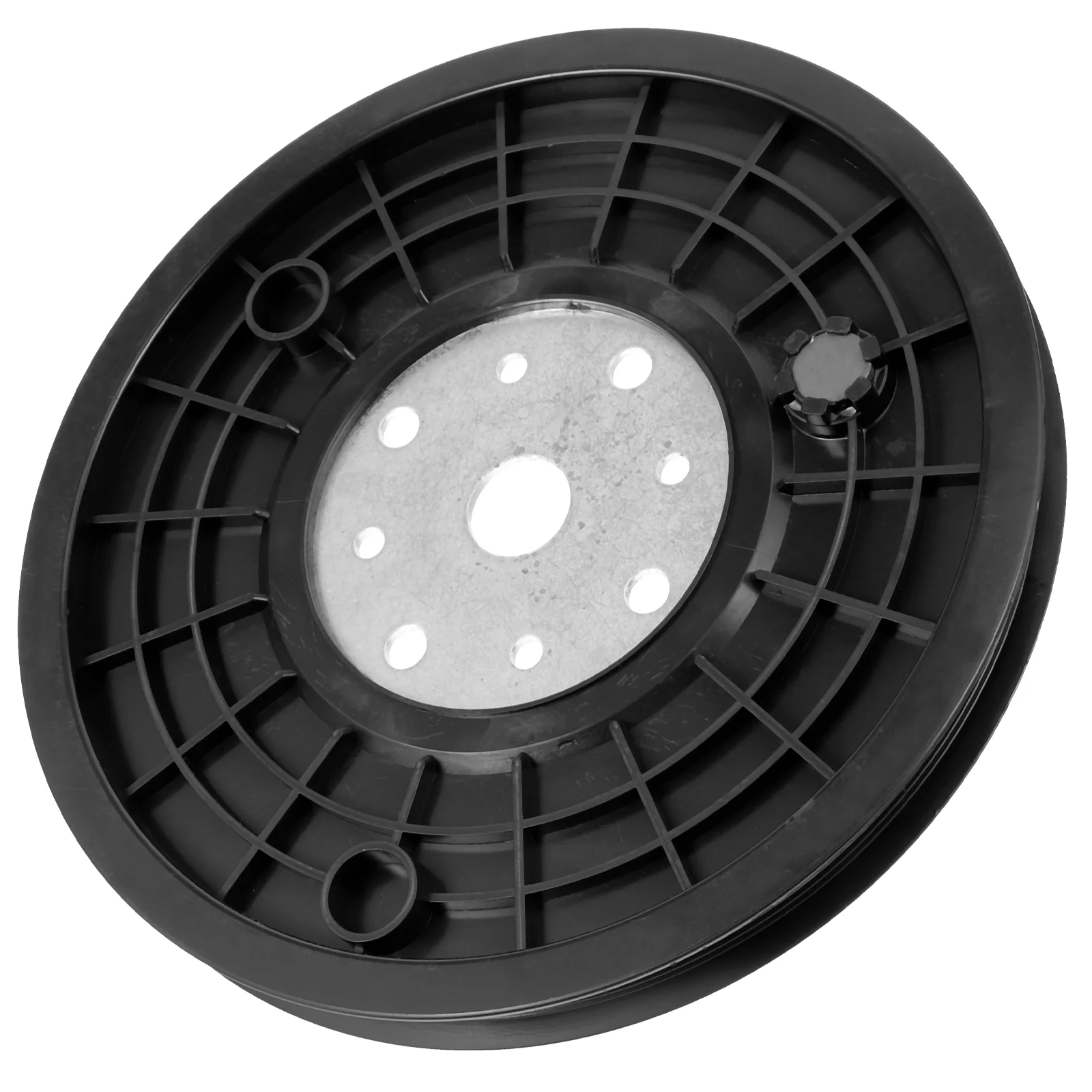 Indoor Pulley Belt Drive Plate Fitness Turntable Electric Bike Abs Rotating Wheel Exercise