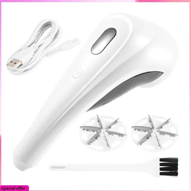 A64Z Electric Lint Shaver, USB Rechargeable Lint Remover For Different Fabrics Lint Remover Lint Cutter Perfect For Family 5