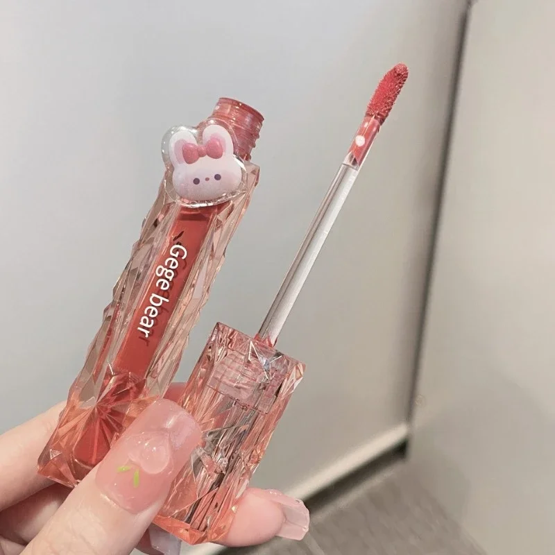 Lip Gloss Lip Makeup Lip Gloss Long-lasting Moisturizing Easy Transparent Color Cosmetics Halo-dyeing Waterproof Mirror Water Glass Lip Gloss makeup