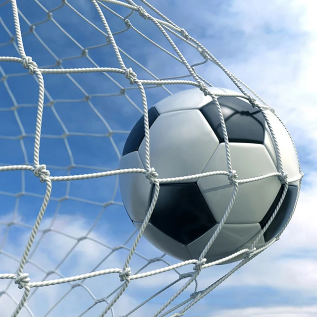 Soccer Goal Net Sports Soccer Replacement  Anti-impact Goal Nets and Soccer Goal Straps For 1.8m 2.4m 3.6m Soccer Goals Outdoor 5
