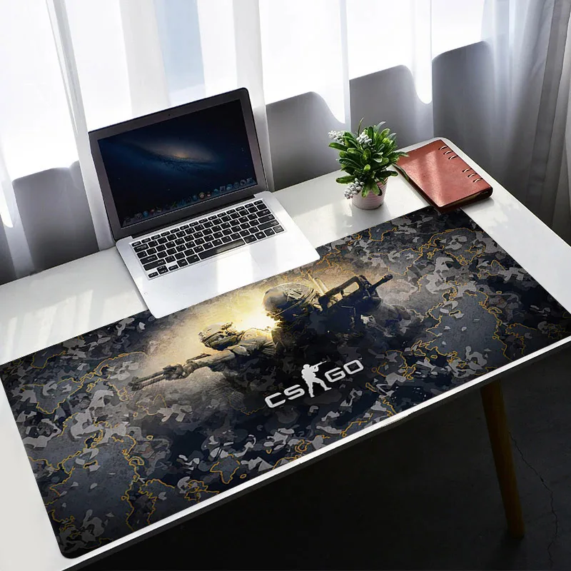 

XXL Gaming Mouse Pad Counter-Strike Global Offensive Gamer Mouse Pad Large Playmat Natural Rubber PC Office Desk Mat Mousepad