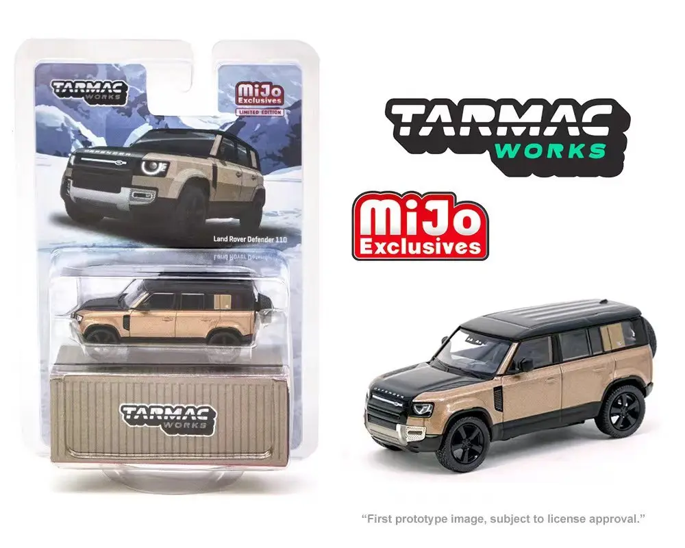

Tarmac Works 64 LandRover DeFender 110 T64G-020-BR USA Blister Clamshell T64G-020-BR