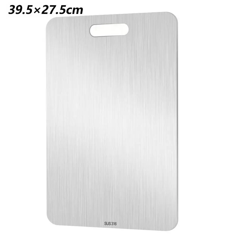 Premium Antibacterial Stainless Steel Kitchen Cutting and Dough Board