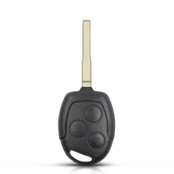 Premium 3 - Button Remote Car Key Shell Case Fob Cover (HU101)