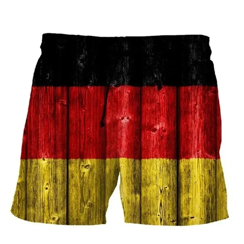 3D Printing Of The German National Emblem Flag Beach Shorts  Men Casual  Swimsuits  Wear Children Fast Drying Swim Sports Sand 6