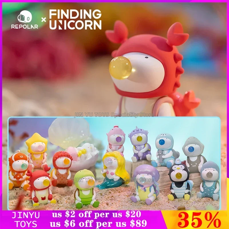 F.UN Repolar Marine Creature Series Blind Box Kawaii Action