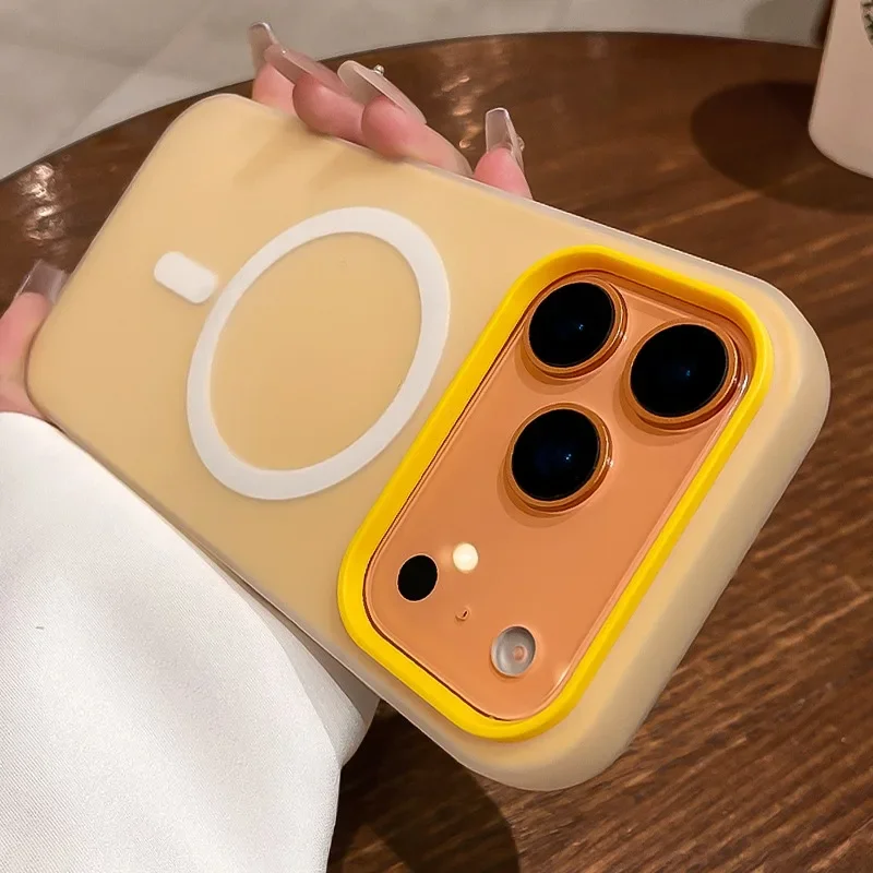 Jelly Candy Color Liquid Silicone Magsafe Phone Case - Cute and Durable Cover