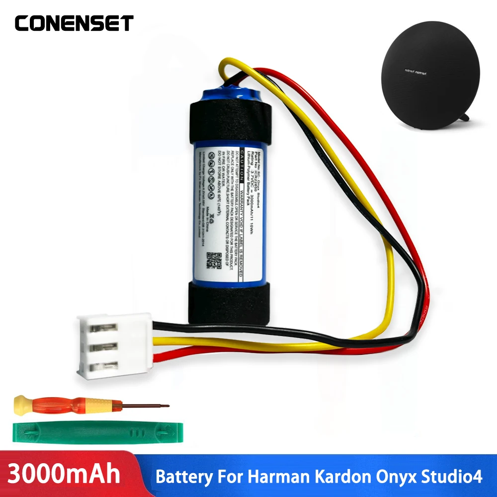 Onyx 4 Sold by smavco ICR22650 Battery for Harman Kardon Onyx Studio 4 3000mAh 