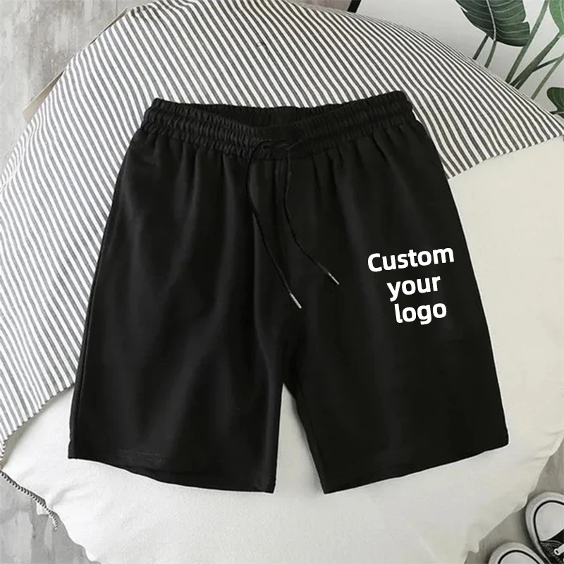 Summer Men's Casual Short Custom your logoCasual Jogging Slim Fit Shorts Trousers Comfortable and Breathable 5 Colors 2