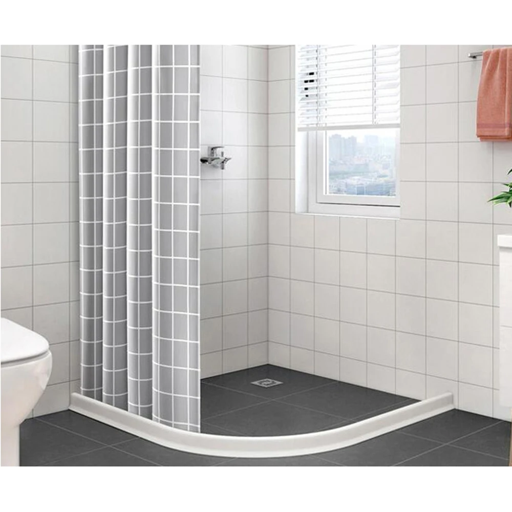 0.5m/1m/1.2m/1.5m Silicone Bathroom Water Stopper Blocker Shower Dam