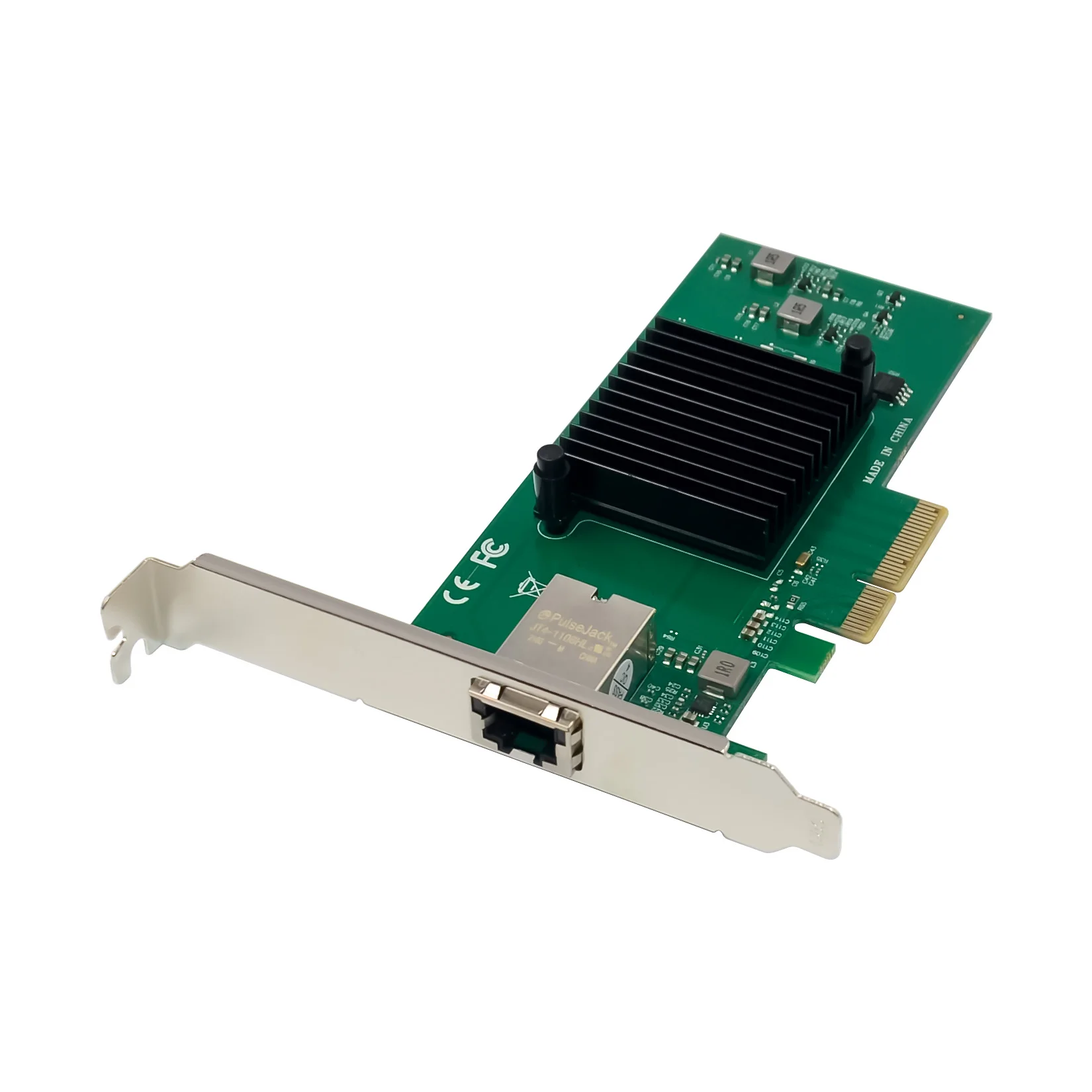 1-Port 10G Ethernet Network Card - PCI Express - Intel X550-AT Chip