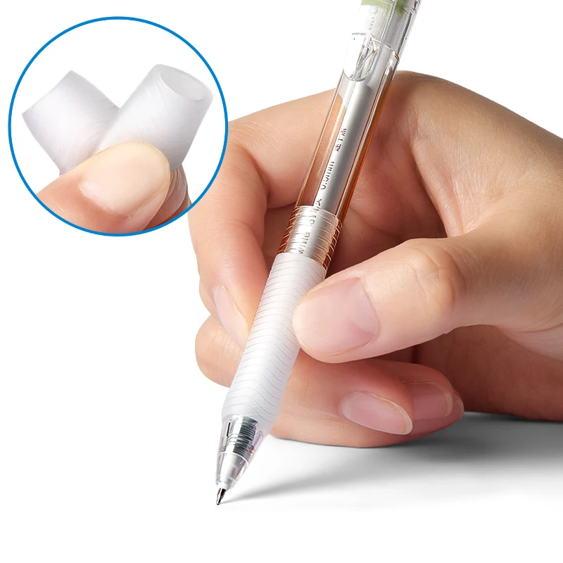 M&G 0.5mm Black Retractable Gel Pen Quick-Drying Ink Refillable Exam Pen for Students