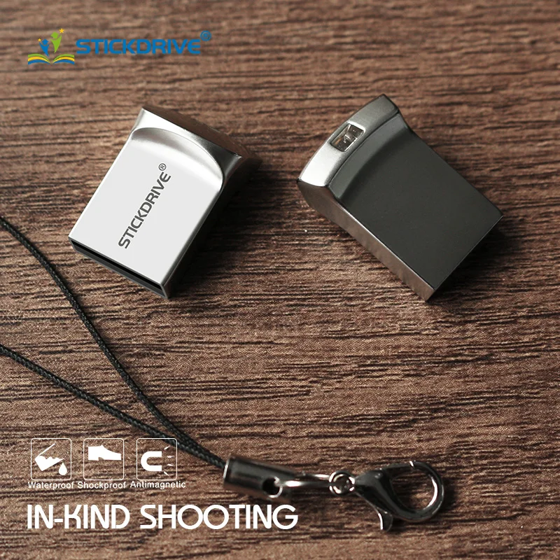 Custom Logo USB Flash Drive - Portable Memory Stick with Free Shipping