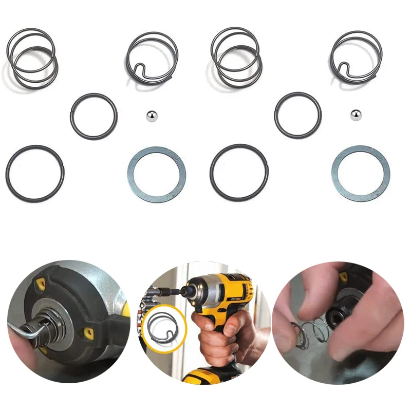 Kit Molla Set 6 Pezzi Per Utensili Elettrici Dewalt Dcf885 Dcf886 Kit Molla Chiave A Percussione Installazione Completa