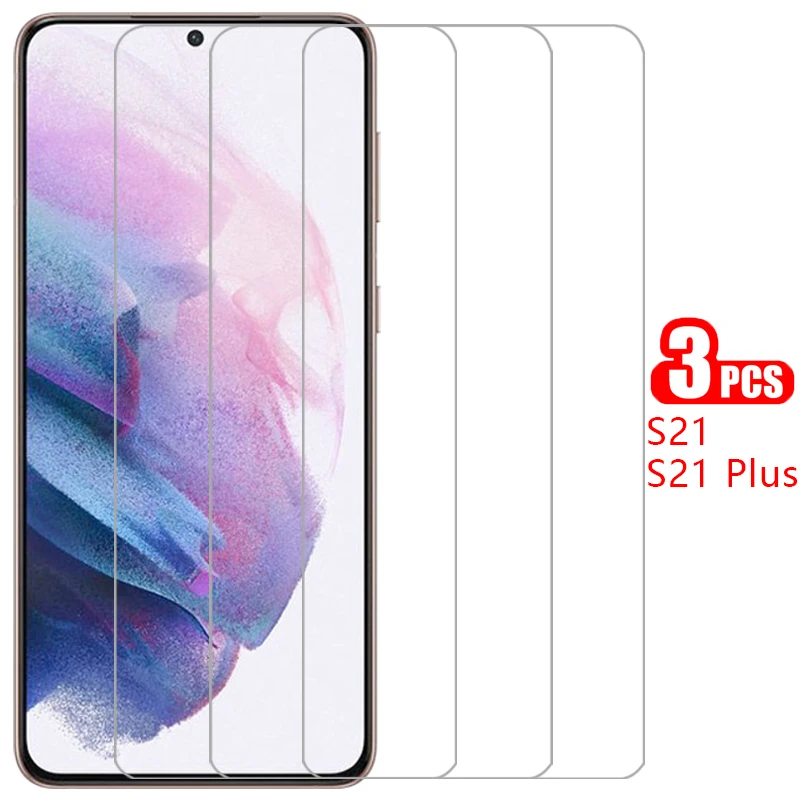 Custodia Per Telefono Per Samsung Galaxy S21 Plus 5G Vetro Temperato Samsungs21 Galaxys21 S 21 21 S S21Plus Pro Cover Posteriore 360 Galxy S21Case