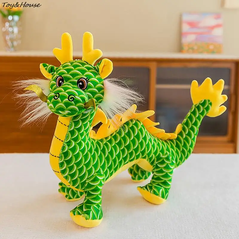 

Chinese Zodiac Dragon Plush Toy Stuffed Animal Dragon 15cm Lucky Soft Cuddly Stuffed Animals For Kids Adults New Year