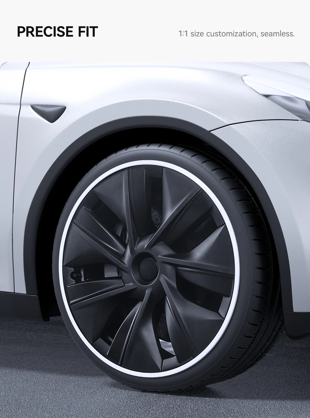 For Tesla Model 3 Y 2021-2025 Highland Juniper 19/20 Inches Wheel Protection Hub