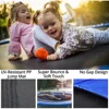 14FT Trampoline with Balance Bar & Basketball Hoop,1.4MM Thickened Recreational Trampoline, Heavy Duty Outdoor Trampoline 6
