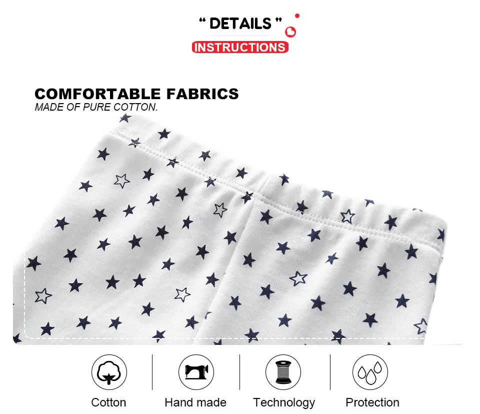 Description Picture 3 of itemKiddiezoom 4PCS Four Seasons Unisex Newborn Baby Pants 100%Cotton Soft Girl Baby Boy Girl trousers