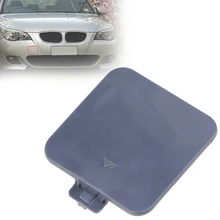 

1pc ABS Plastic Auto Front Bumper Tow Cover Hook Towing Eye Cap 51117111787 For BMW 5 Series E60 E61 2004-2007 Car Accessories