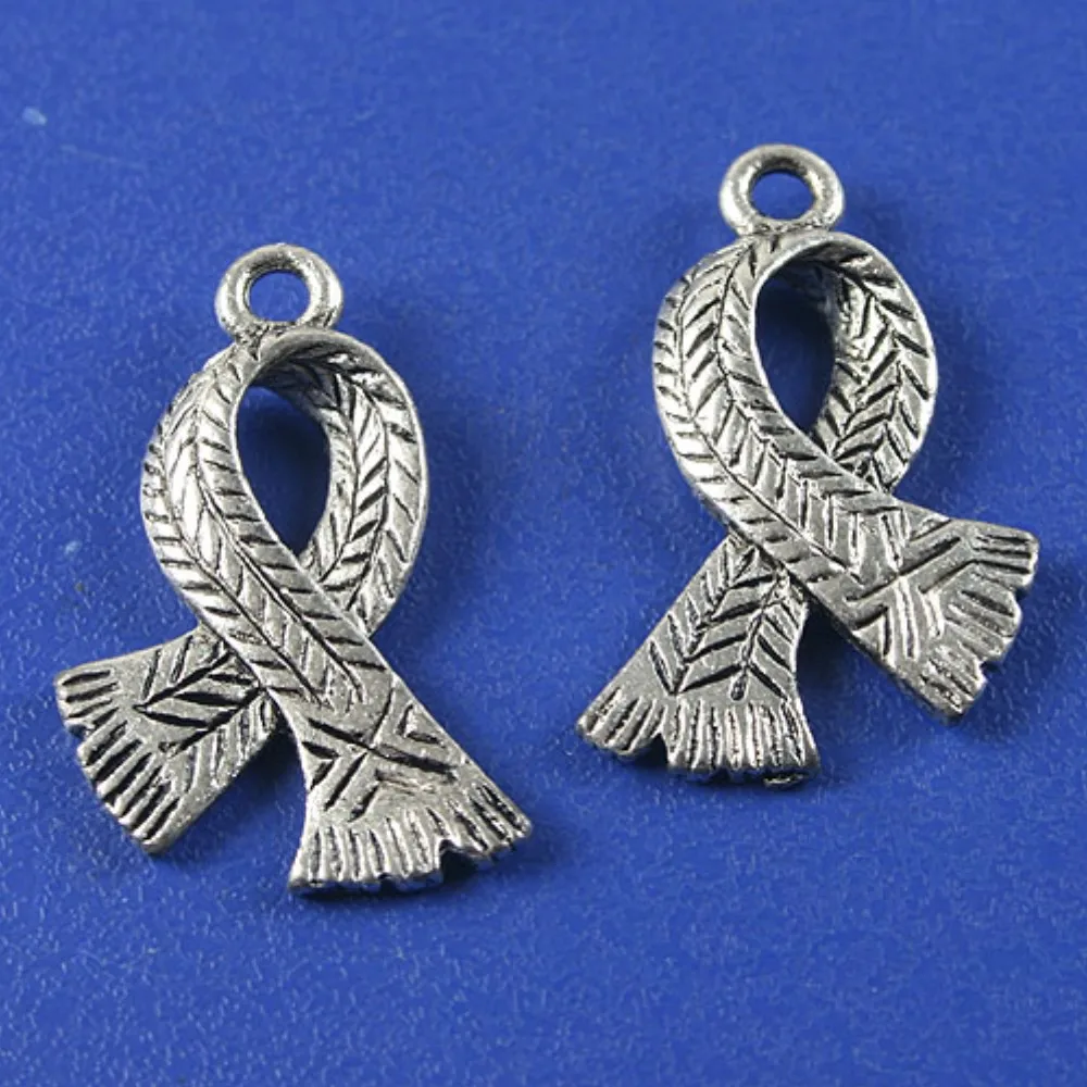 

10 шт., шарфы серебристого цвета, 16 х24 мм, H3537