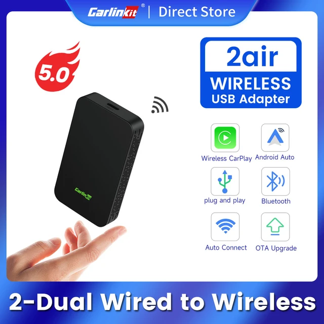 Carlinkit 3.0 Wireless CarPlay Adapter - Adaptateur sans fil pour