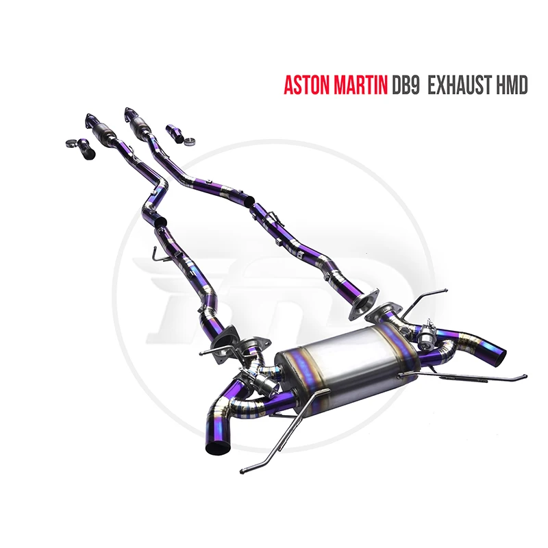 

Titanium Alloy Exhaust Pipe Catback is Suitable for Aston Matin DB9 2004-2016 6.0L Auto Modification Electronic Valve