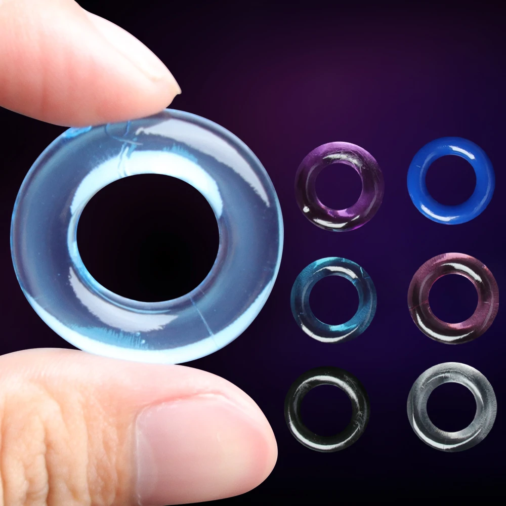 Penis Ring Soft Ejaculation Delay Locking Sperm Boy Long-Lasting Erection Couple Adult Sex Toy