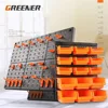 Garage Tool Board 2024 Wall-Mounted Hanging Box Hook Workshop Rack Parts Storage Car Practical Professional Dedicated Hardware 4
