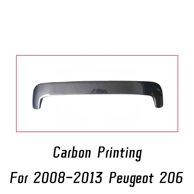 thumbnail: Glanzend Zwarte Spoiler Voor Peugeot 206/207/2008 (2008-2012) – ABS Materiaal – Eenvoudige Installatie