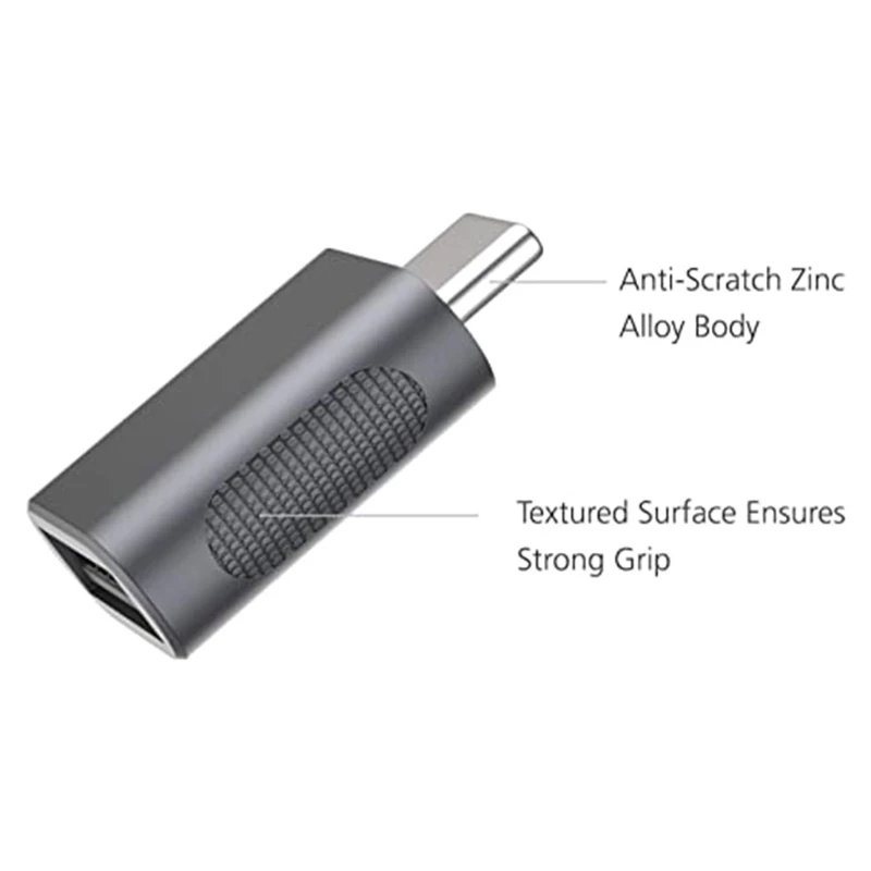 USB-C to USB 3.0 Adapter USB Type-C Female to USB Male for MacBook Pro MacBook Air 2020 iPad Pro 2020 Type-C Devices 5