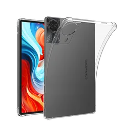 Soft Shockproof TPU Tablet Case - Clear Protective Skin Cover for Teclast T65 13.4 (Clear)