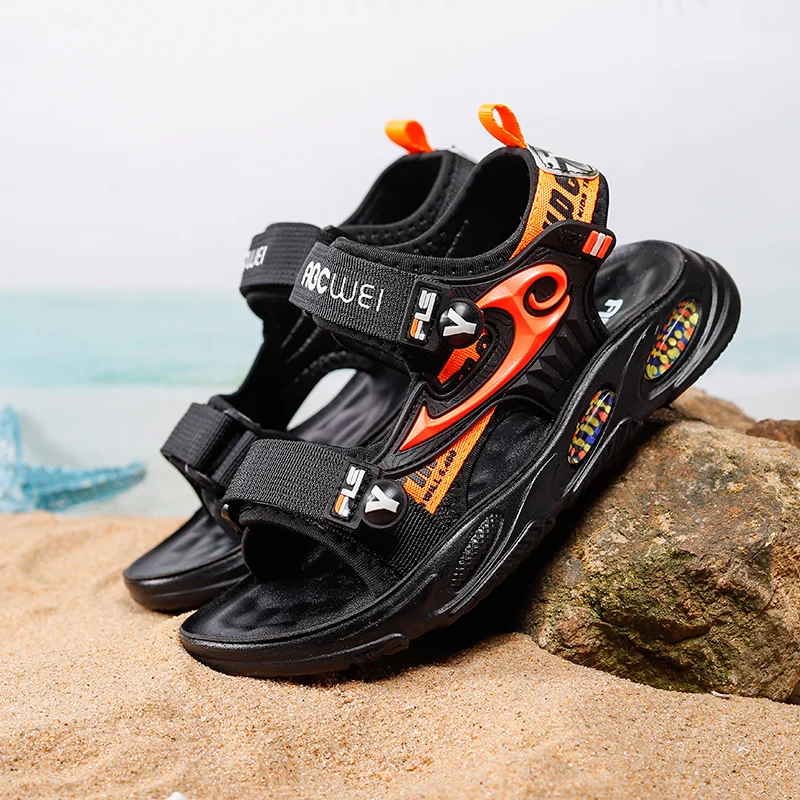 

New Children's Beach Sandals Comfortable Non-slip Boys Sandals Fashion Lightweight Boys Girls Sandals Children's Casual Shoes