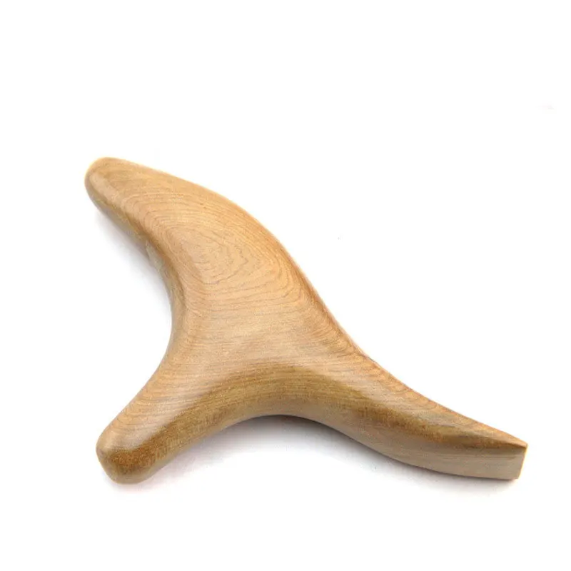 Neck Massager Face Massager BYEPAIN Body Trigeminal Massage Wood Massager Body Relax Fragrant Wood Wooden SPA Therapy Massager Blood Circulation