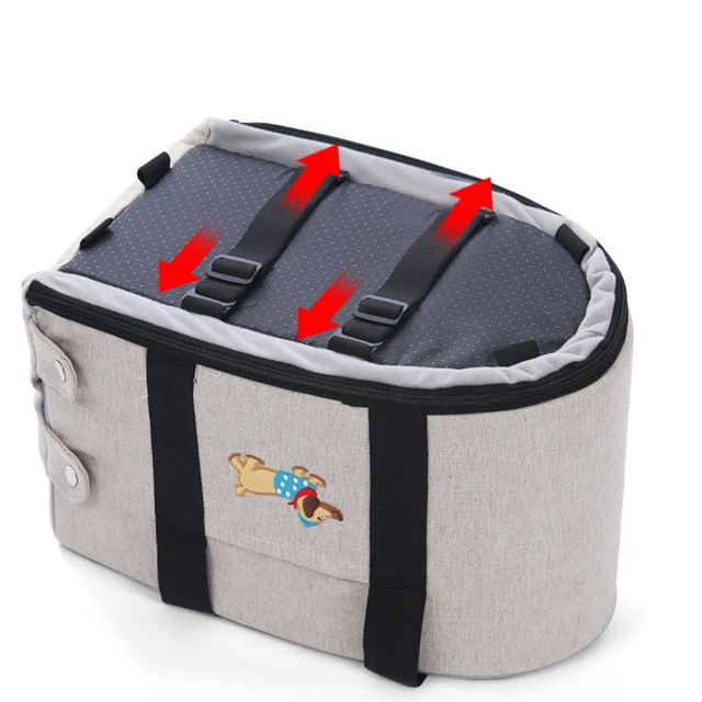 Pet Products Portable Console Booster Dog Car Seat & Carrier for Small Dogs & Cats, car seat cushion pet nest removable portable 3