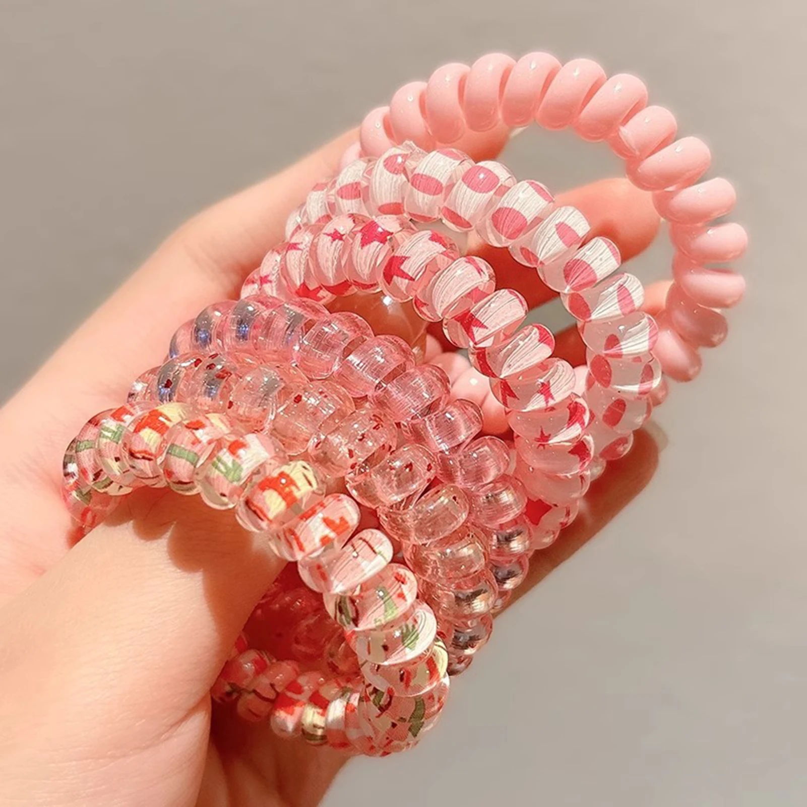 Braided Women's Hair Ties Set - Durable Elastic Bands