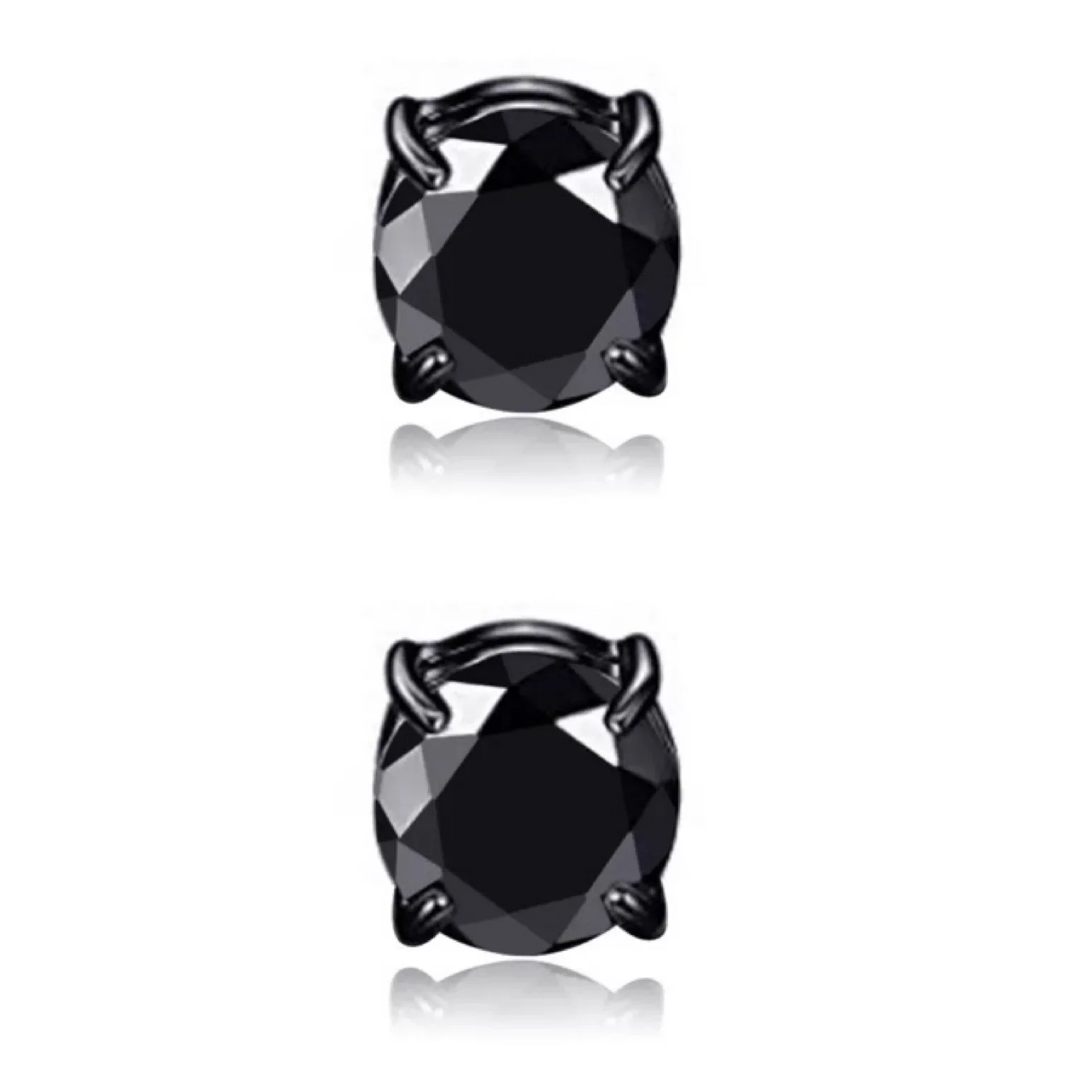 Stud Earrings Crystal Earrings Zircon Clip Earrings Non Piercing Jewelry Gift for Women Men Punk 1PC