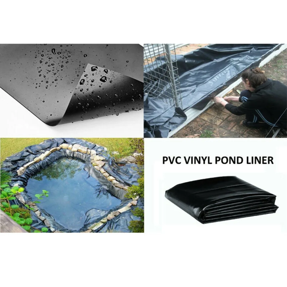 Description Picture 4 of itemFish Pond Liners HDPE Waterproof Black Fish Pond Liner Cloth Garden Pond Liners Cloth For Basin Lake Garden Pond Membrane