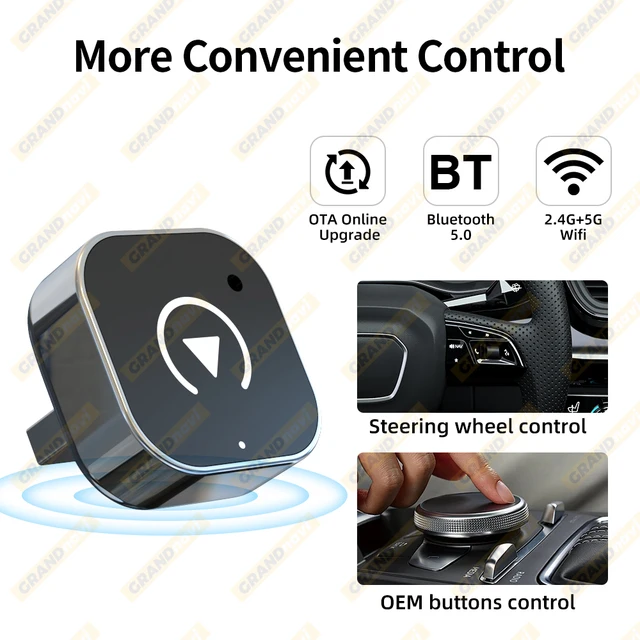 New Wireless CarPlay Android Auto Adapter USB Dongle Smart Mini Box Plug And Play Universal For VW Toyota Nissan Honda Ford Benz 4 New Wireless CarPlay Android Auto Adapter USB Dongle Smart Mini Box Plug And Play Universal For VW Toyota Nissan Honda Ford Benz 4