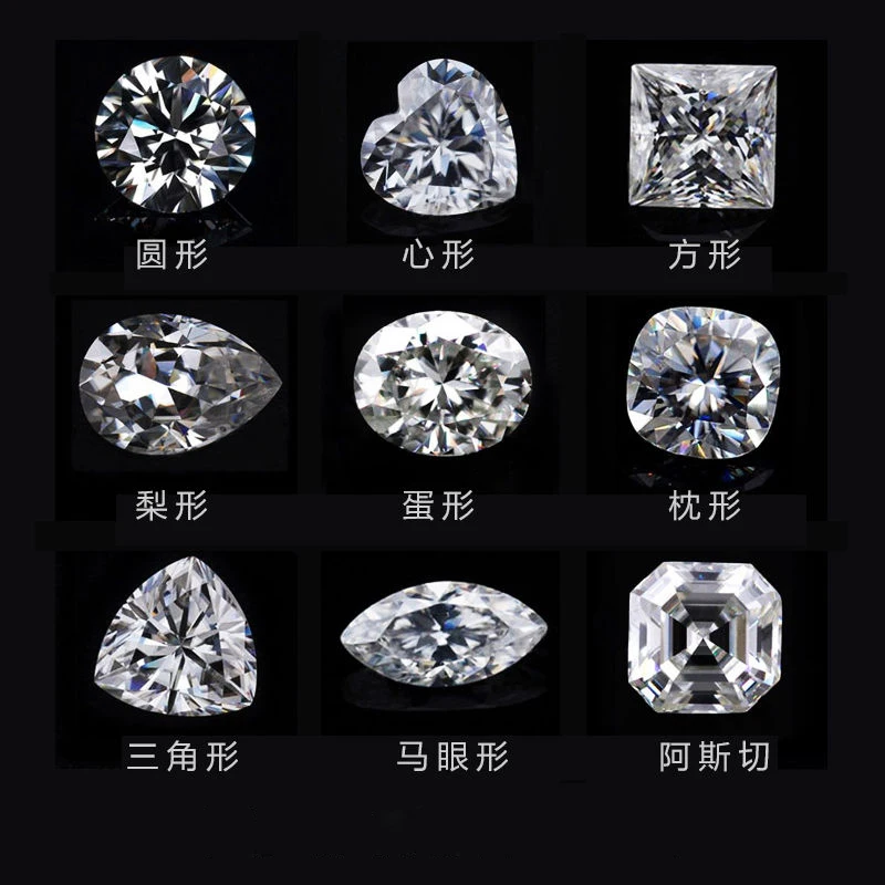 1ct(5*7mm) Oval Cut Moissanite Loose Stone D Color Lab Grown Super White Certified Ellipse Oval Moissanite gemstone