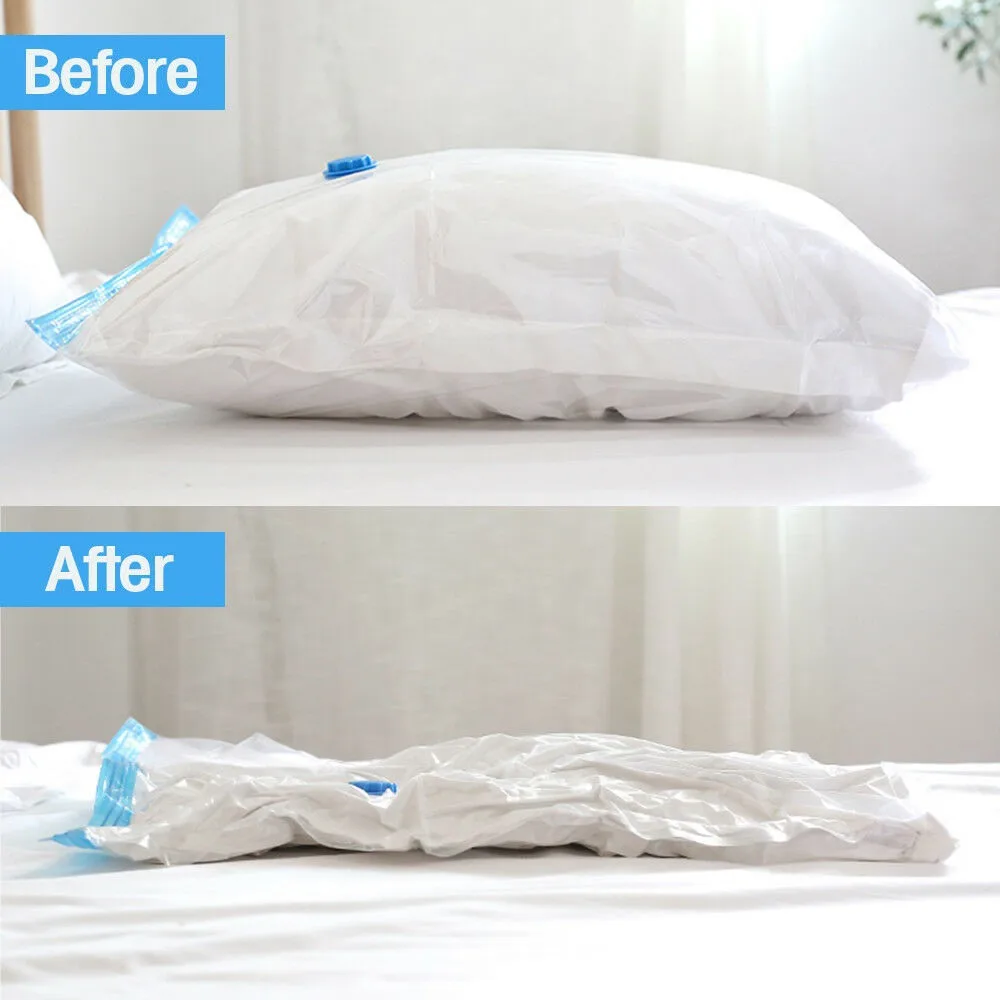 Large-scale valve Vacuum Storage Bags Vacuum Seal Bag Space Saving Bags for  Comforters Clothes Pillow Bedding Blanket Storage - AliExpress