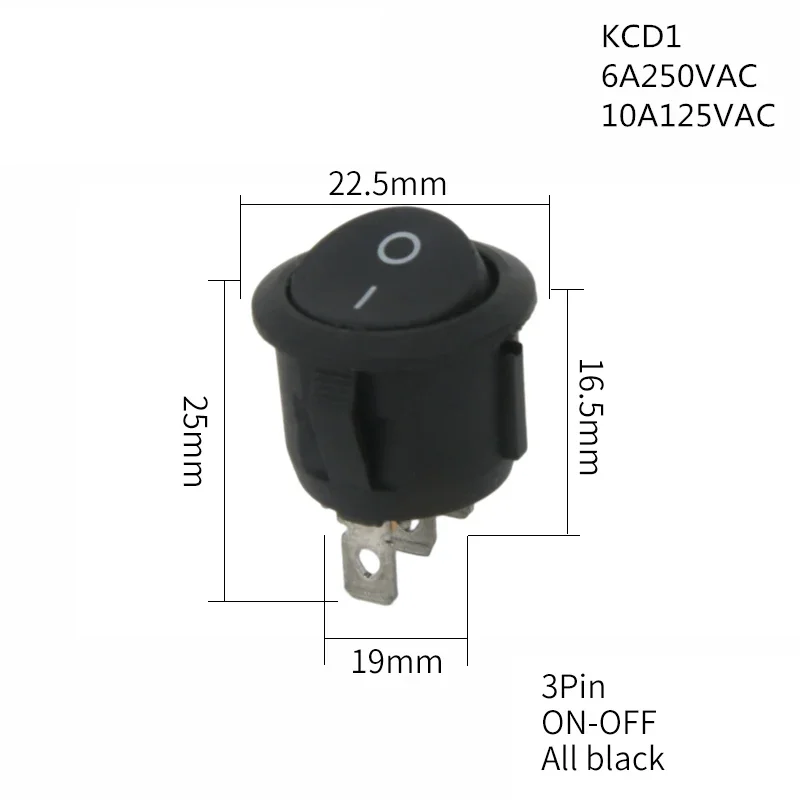 ตัวเลือกสินค้า สวิตช์ไฟ LED ปุ่มกด 2 ปุ่ม สำหรับรถยนต์ 12V/24V