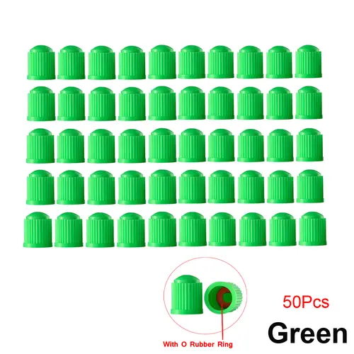 10/25/50/100Pcs Tire Valve Caps, Plastic Car Tire Stem Dust Covers Universal Valve Caps for Cars, Bicycle, Trucks, Motorcycles - Image 18