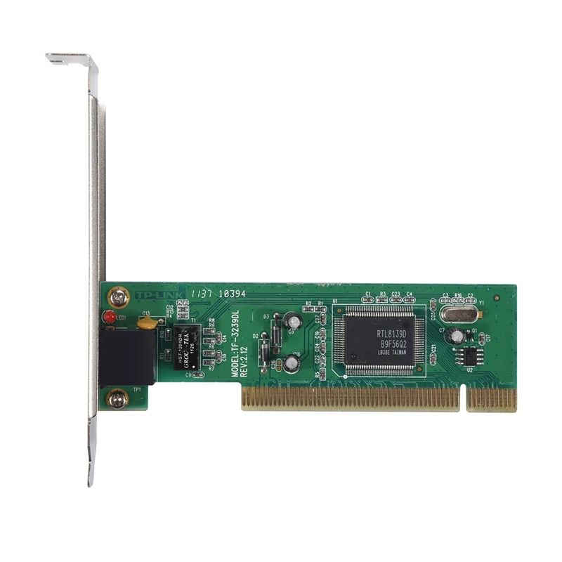 PCI сетевая карта RTL8139D, расширенная проводная сетевая карта 100 мбит/с RJ45 Ethernet