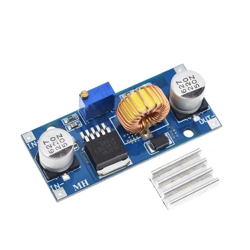 

DCDC XL4015 adjustable step-down module 4~38V high power 96% high efficiency low ripple 5A