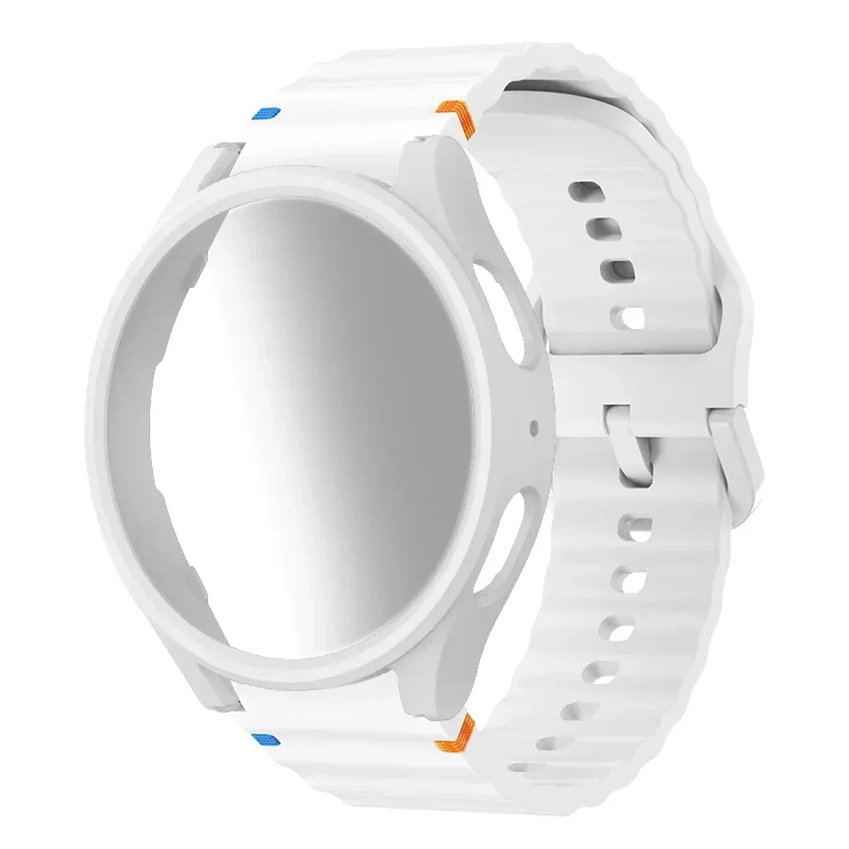 Enhanced Silicone Sport Band with Case and Screen Protector