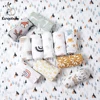 Kangobaby #My Soft Life# Fashion Muslin Swaddle Baby Receiving Blanket Squares Babyroom Decor 100% Cotton Infant Quilt 1