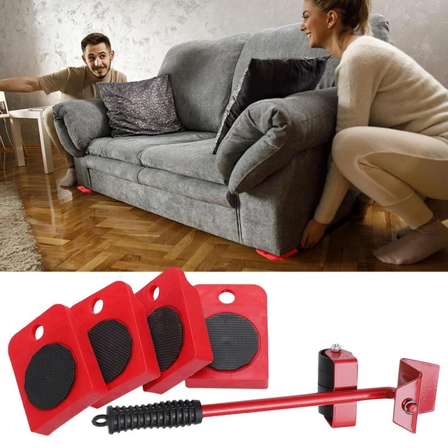 Adjustable Furniture Lifter Heavy Duty Furniture Movers With 4