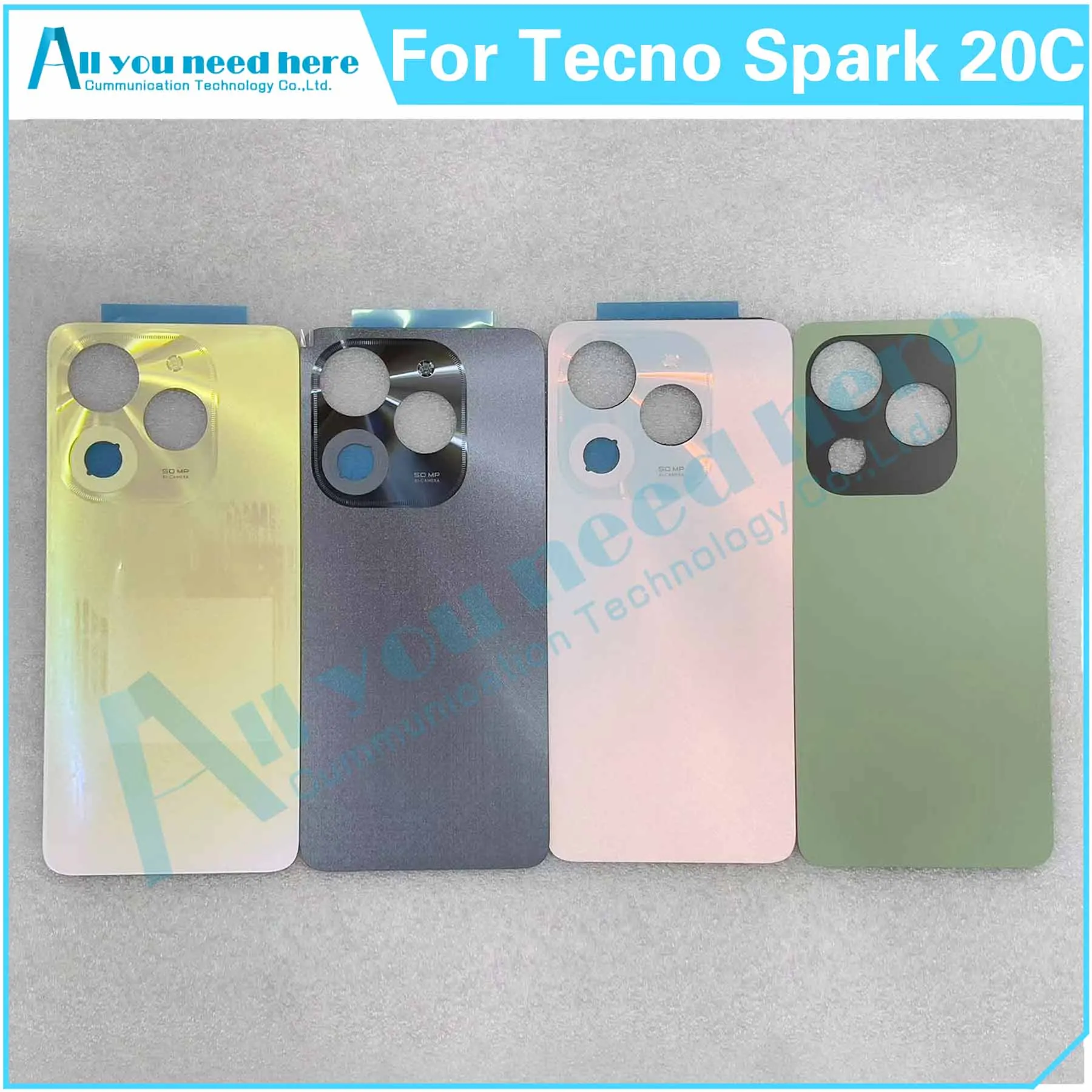 

Задняя крышка батарейного отсека для Tecno Spark 20C BG7n BG7 Spark20C